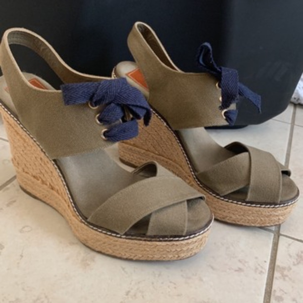 Tory Burch wedges